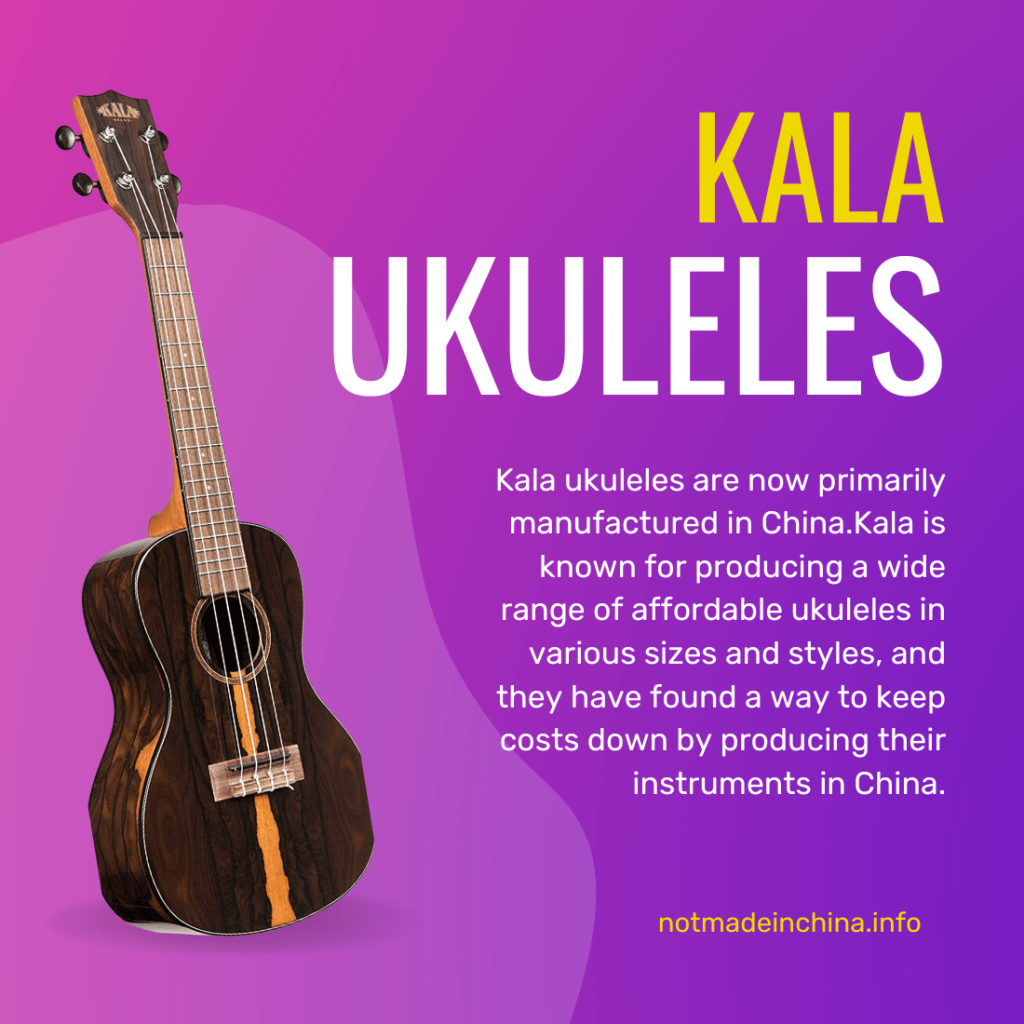 Great Ukuleles NOT made in China