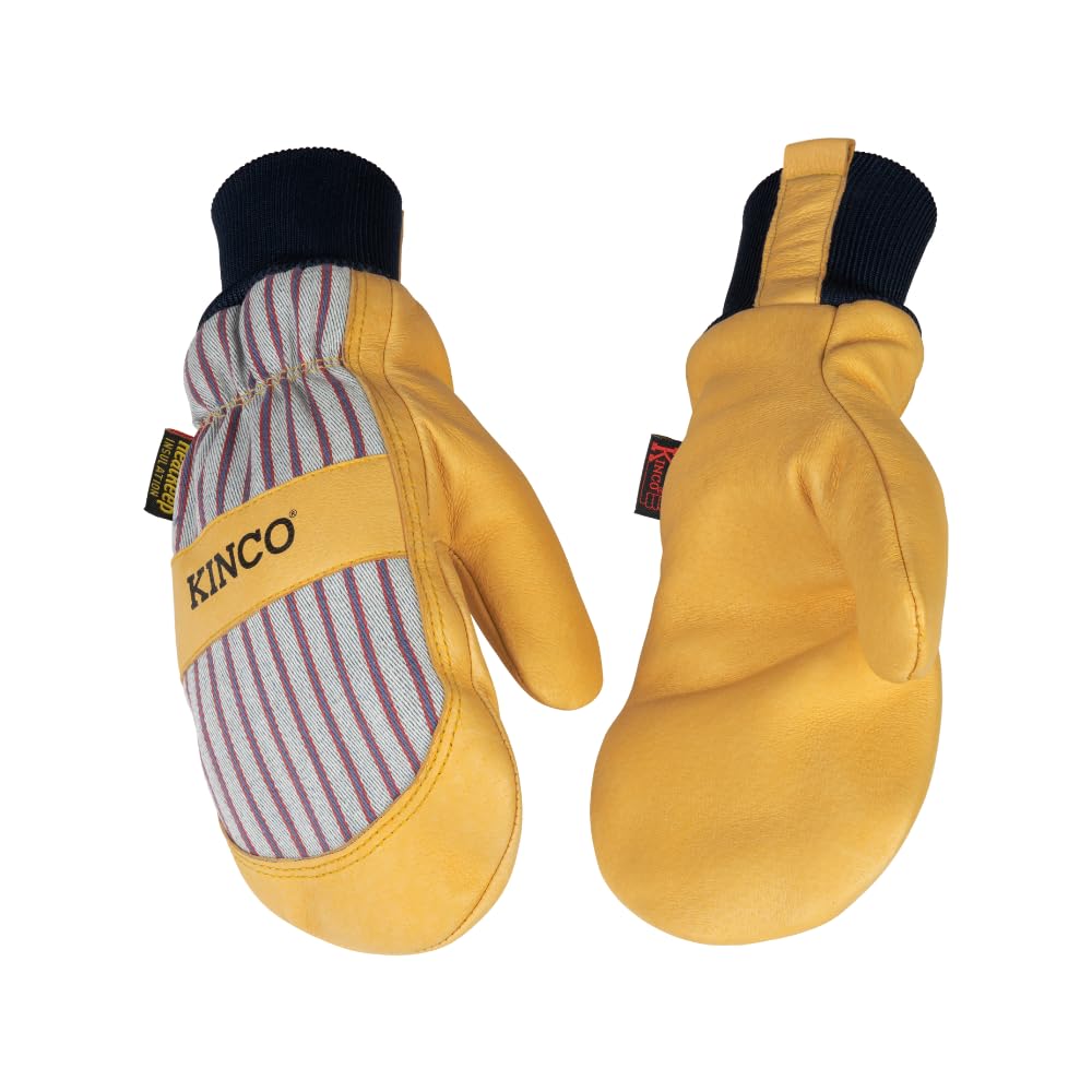 Kinco 901 Heavy-Duty Grain Pigskin Leather Thermal Work Gloves