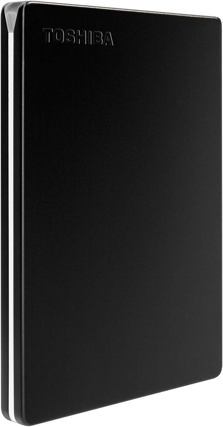 Toshiba Canvio Slim 1TB Portable External Hard Drive