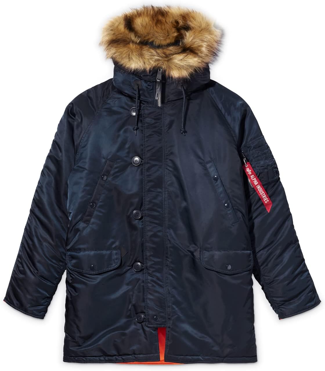 Alpha Industries N-3B Slim Fit Cold Weather Military Snorkel Parka