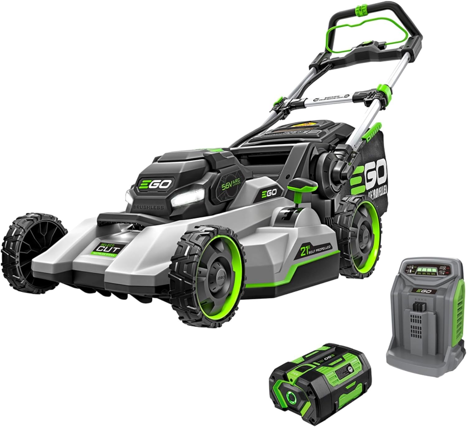EGO Power+ 21-Inch 56V Cordless Self-Propelled Lawn Mower (LM2101 / LM2134SP)