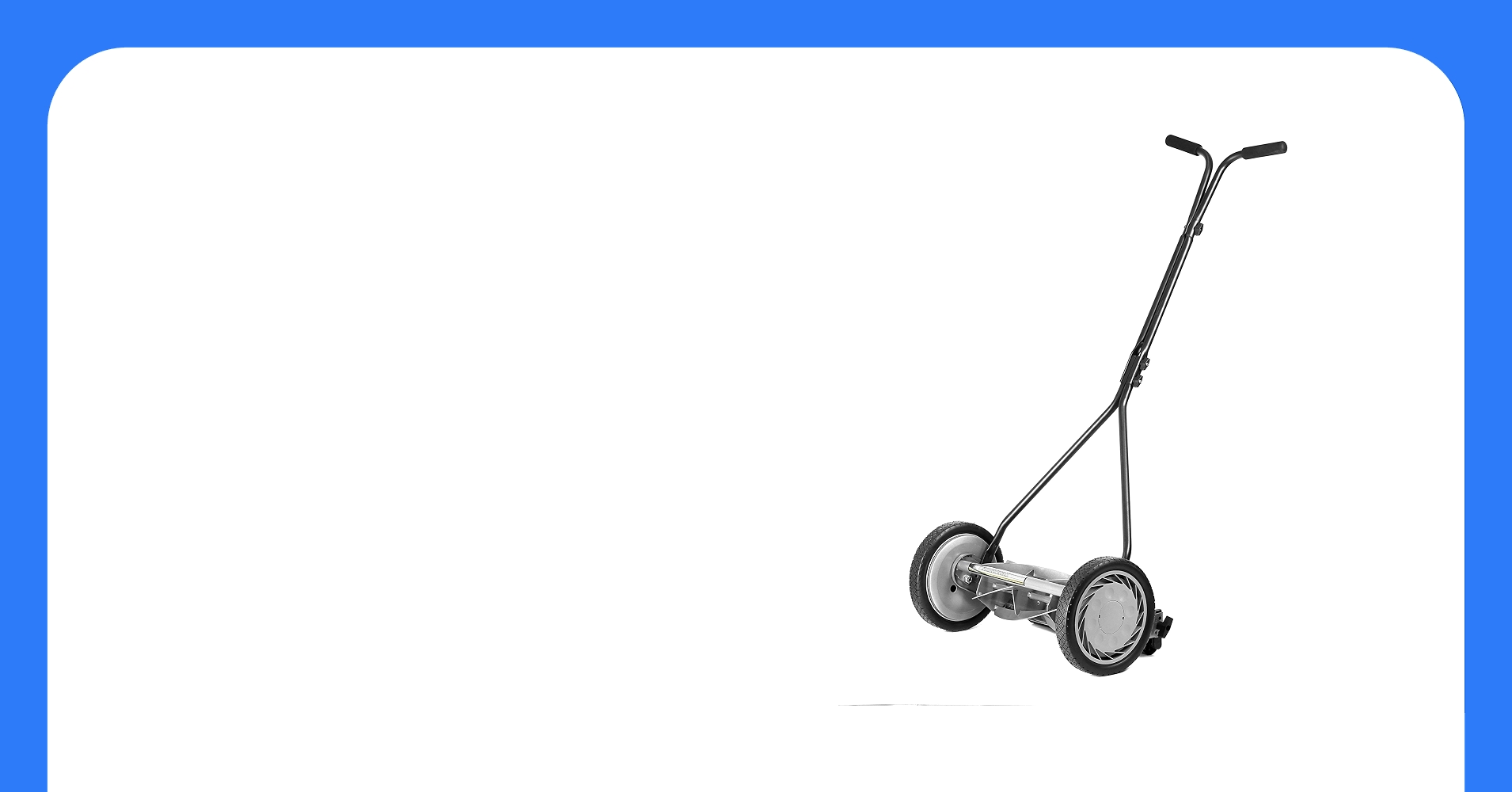 American Lawn Mower Company 1415-16 Manual 5-Blade Push Reel Lawn Mower (16-Inch)