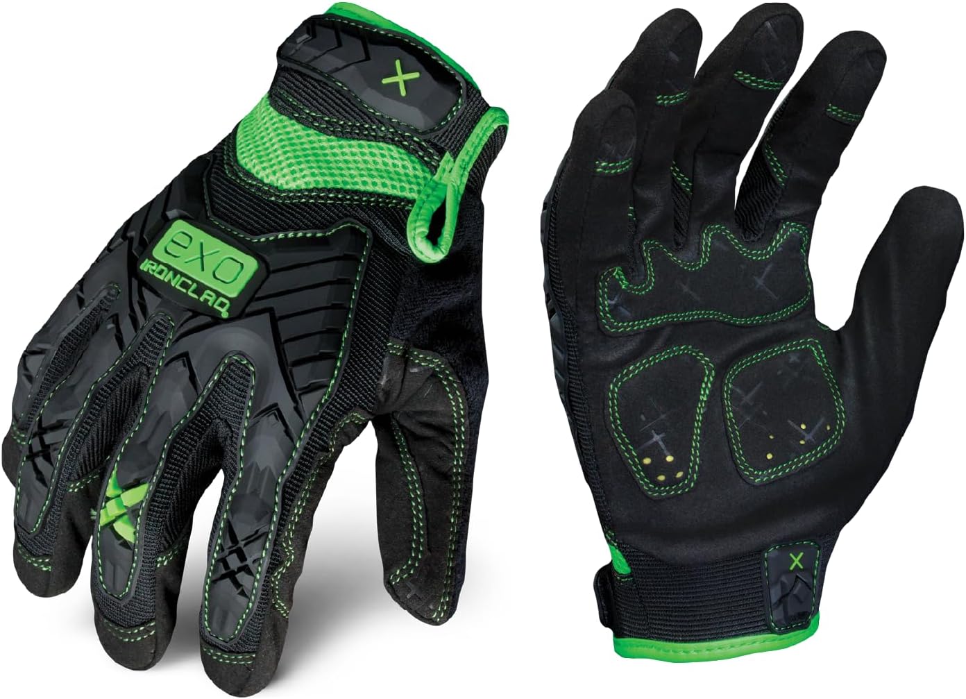 Ironclad General Utility Impact Work Gloves with Synthetic Leather Palm