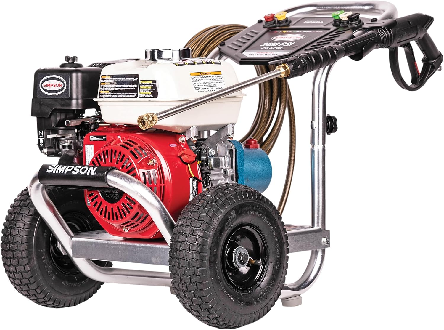 Simpson Cleaning ALH3228-S Aluminum Series Gas Pressure Washer (Honda GX200)