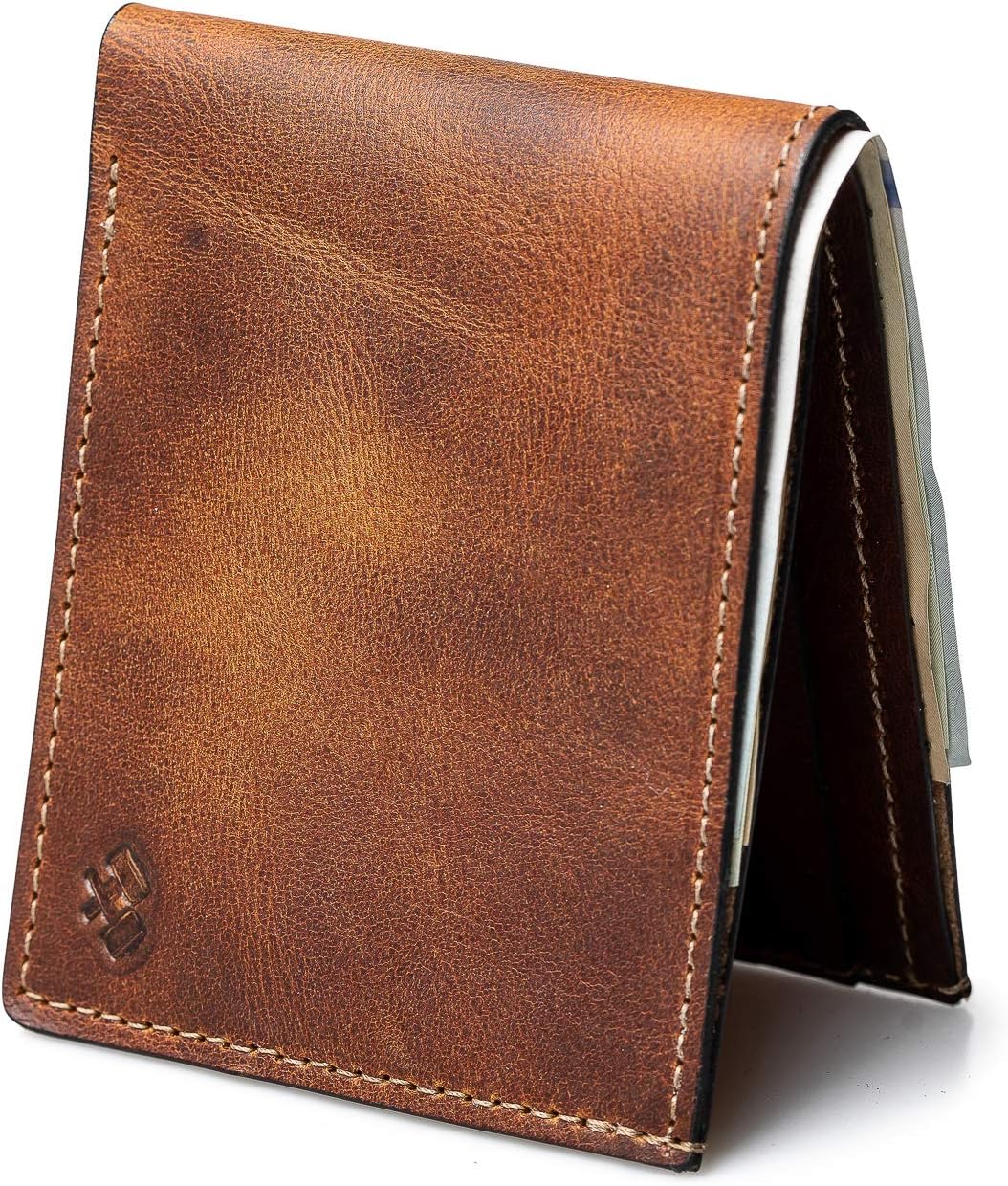 Main Street Forge Full Grain Leather Bifold Wallet